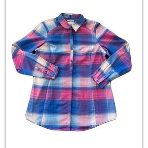 Columbia Sportswear Button Down Shirt Omni Wick Advanced Evaporation size L